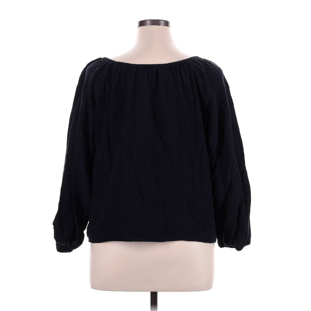 ARITZIA WILFRED FREE SIGHT BLOUSE FLOWY BOAT NECK BLOUSE SIZE XL - Picture 2 of 10